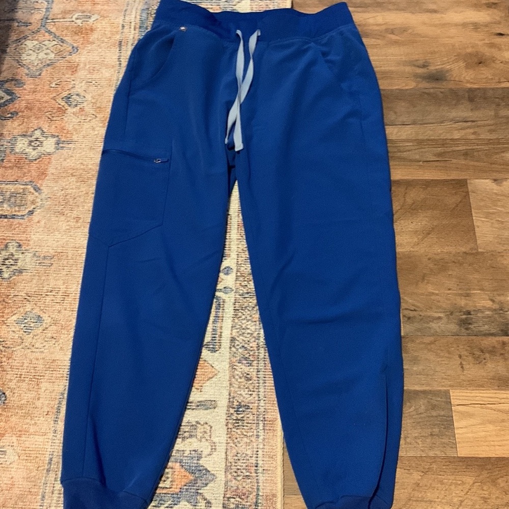 Zamora Figs Joggers in Royal Blue -S/P